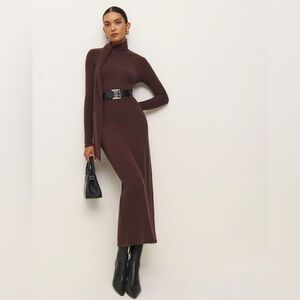 Reformation Azure Knit Dress